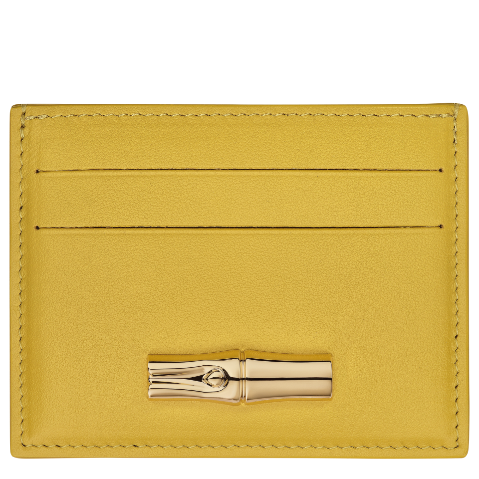Le Roseau Card holder Ginger - Leather