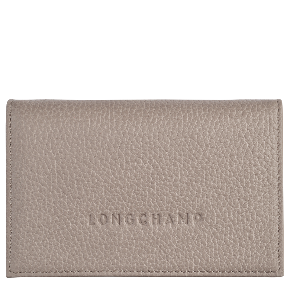 Le Foulonné Card holder Turtledove - Leather