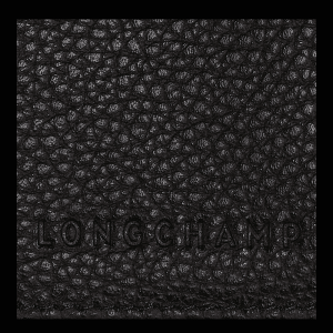Le Foulonné Passport cover Black – Leather