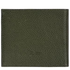 Le Foulonné Wallet Khaki – Leather