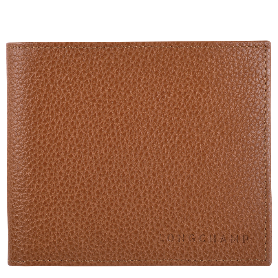 Le Foulonné Wallet Caramel - Leather