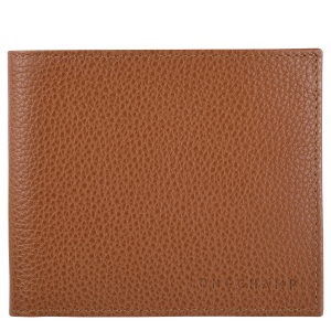 Le Foulonné Wallet Caramel – Leather