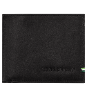 Longchamp sur Seine Wallet Black – Leather