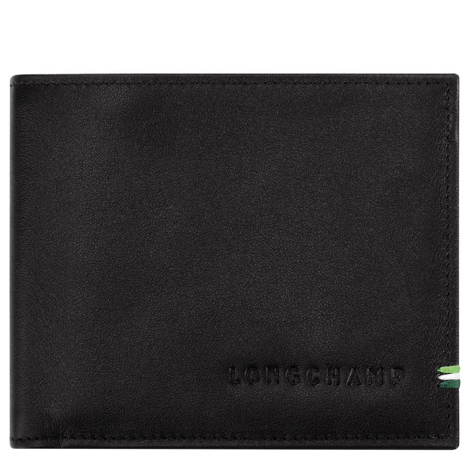 Longchamp sur Seine Wallet Black - Leather
