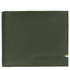 Longchamp sur Seine Wallet Khaki – Leather