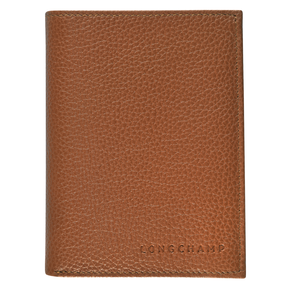 Le Foulonné Wallet Caramel - Leather
