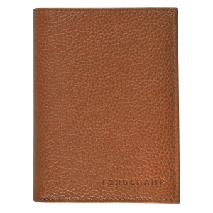 Le Foulonné Wallet Caramel – Leather