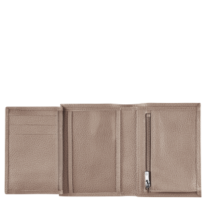 Le Foulonné Wallet Turtledove – Leather