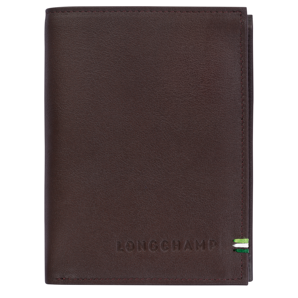 Longchamp sur Seine Wallet Mocha - Leather