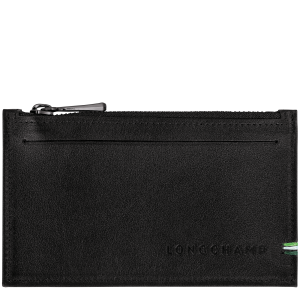 Longchamp sur Seine Coin purse Black – Leather