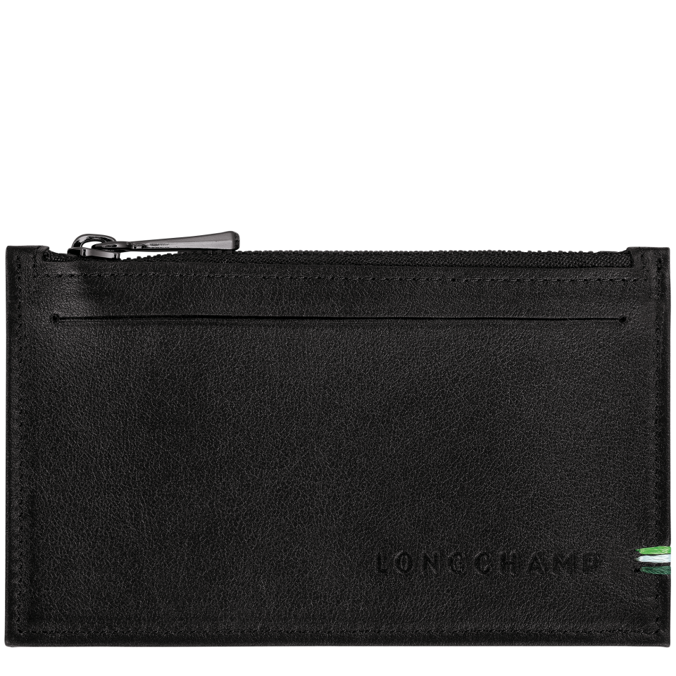 Longchamp sur Seine Coin purse Black - Leather