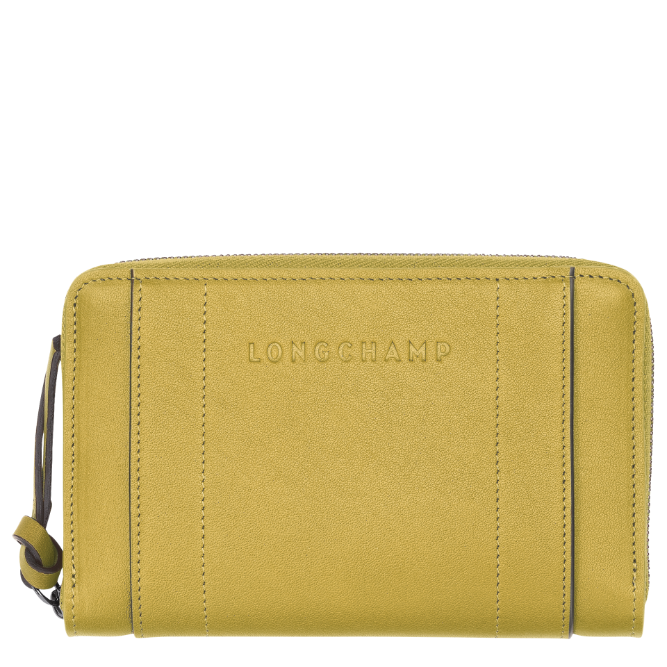 Longchamp 3D Wallet Ginger - Leather