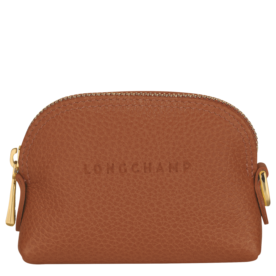 Le Foulonné Coin purse Caramel - Leather