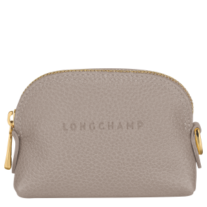 Le Foulonné Coin purse Turtledove – Leather