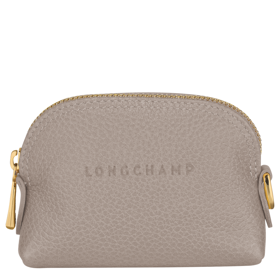 Le Foulonné Coin purse Turtledove - Leather
