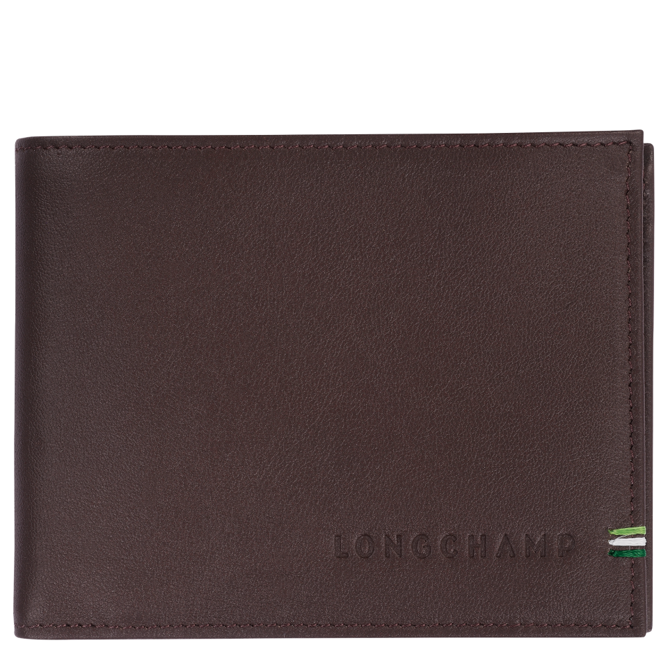 Longchamp sur Seine Wallet Mocha - Leather