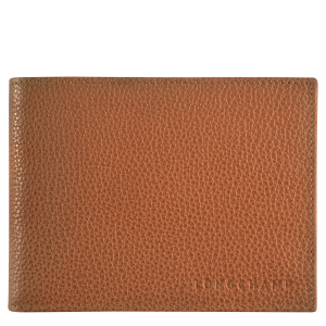 Le Foulonné Wallet Caramel – Leather