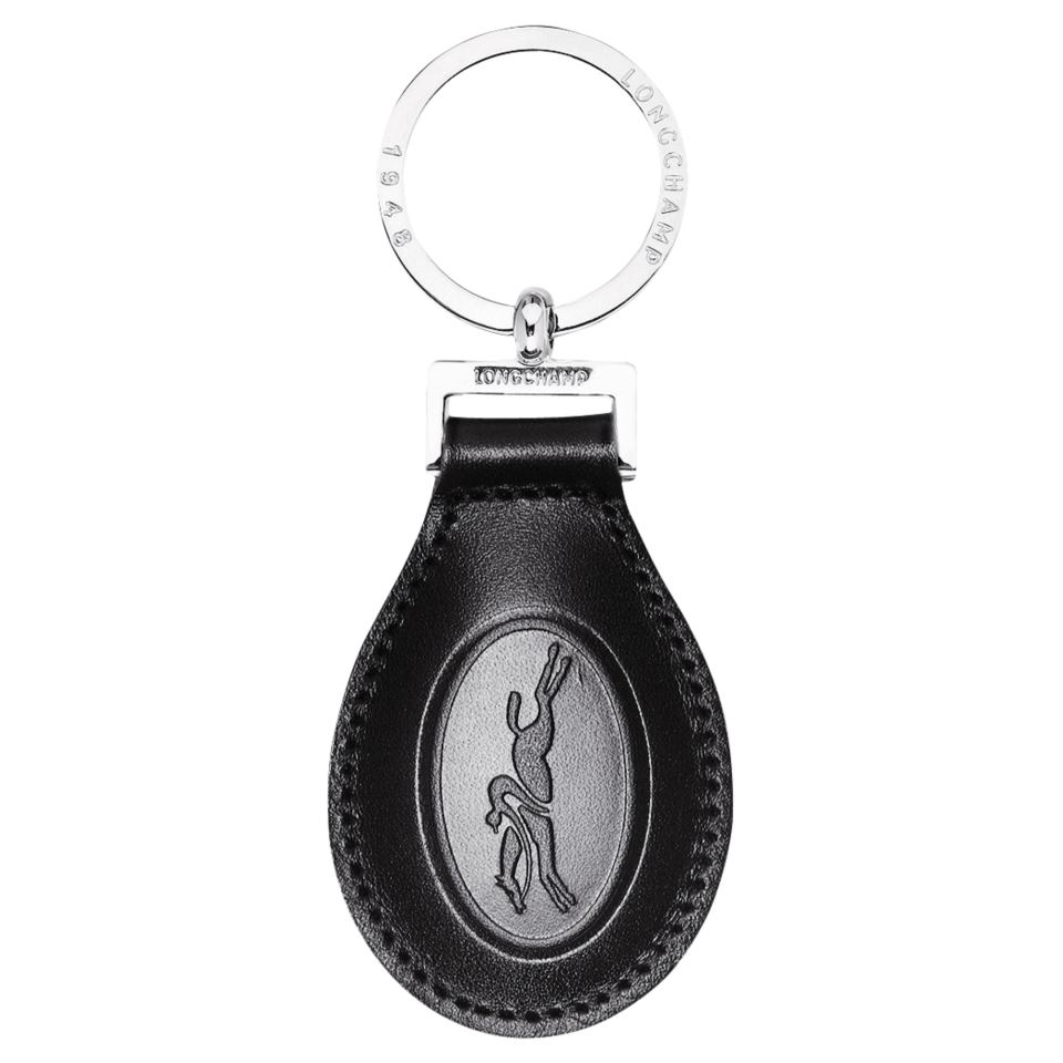 Le Foulonné Key ring Black - Leather