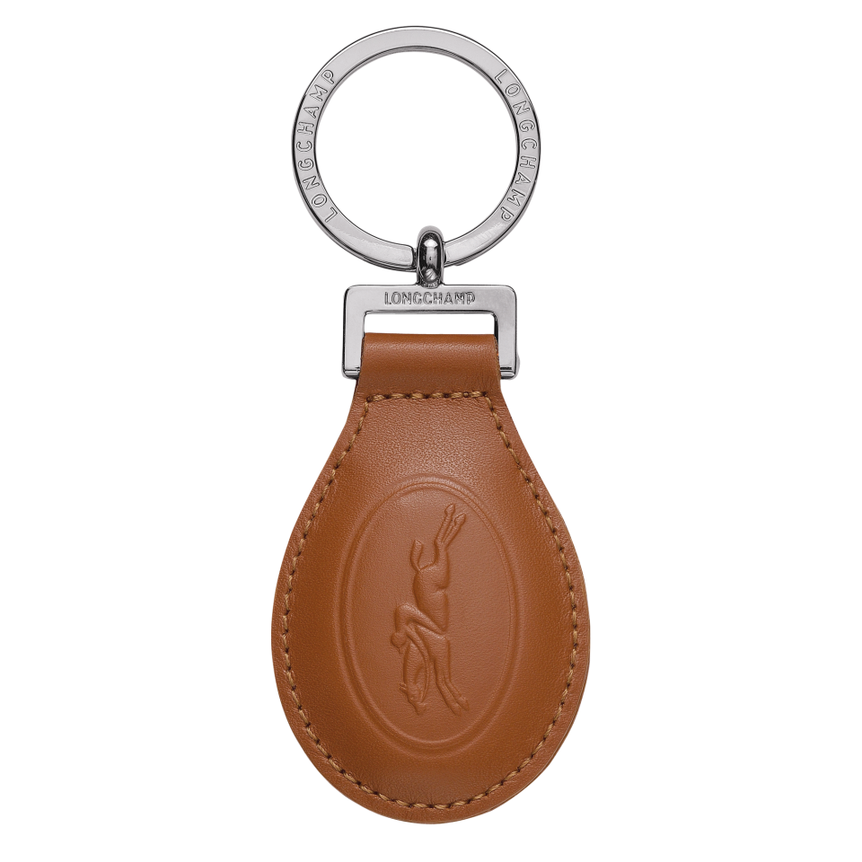 Le Foulonné Key ring Caramel - Leather