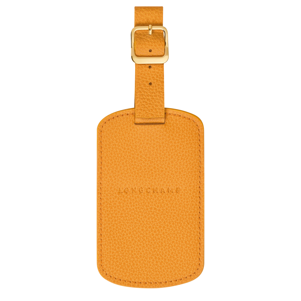 Le Foulonné Luggage tag Apricot - Leather