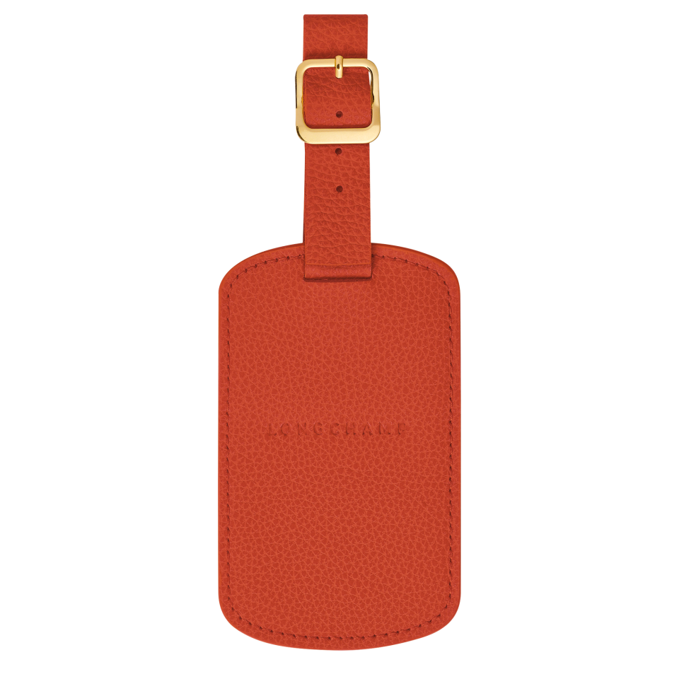 Le Foulonné Luggage tag Paprika - Leather