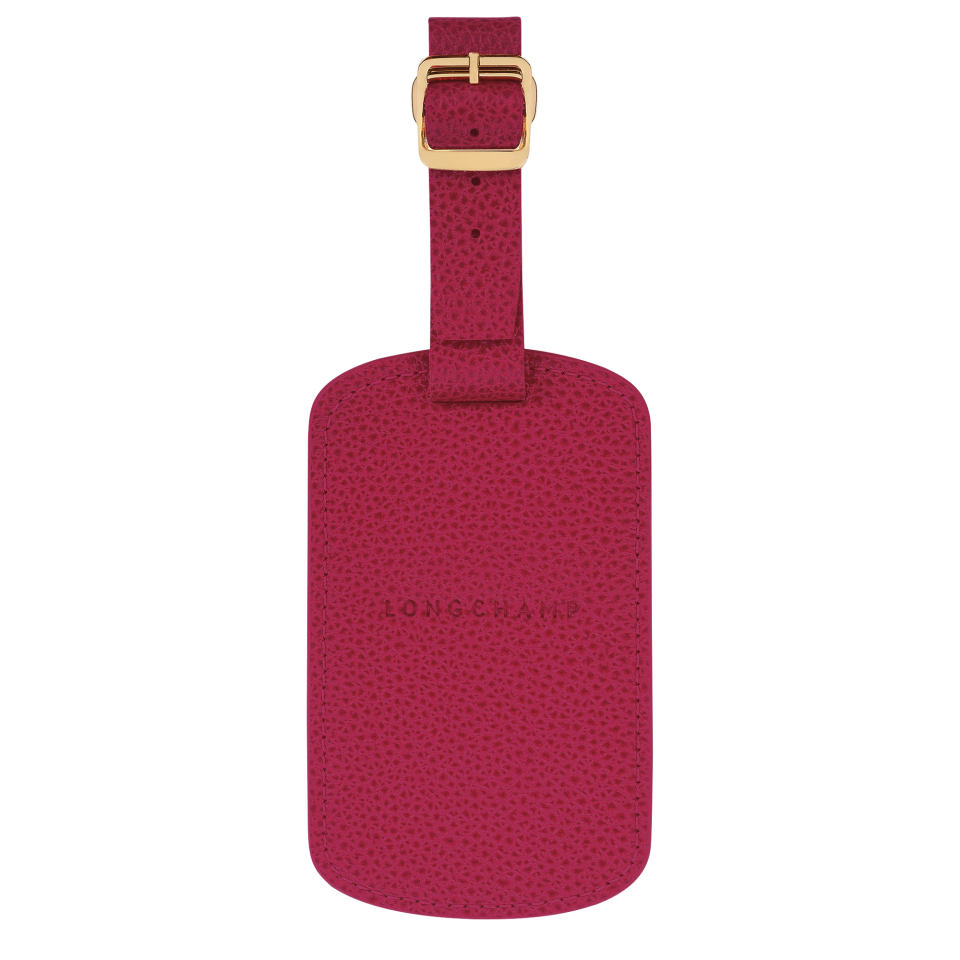 Le Foulonné Luggage tag Beetroot - Leather