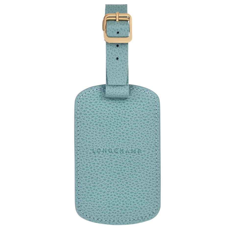 Le Foulonné Luggage tag Eucalyptus - Leather