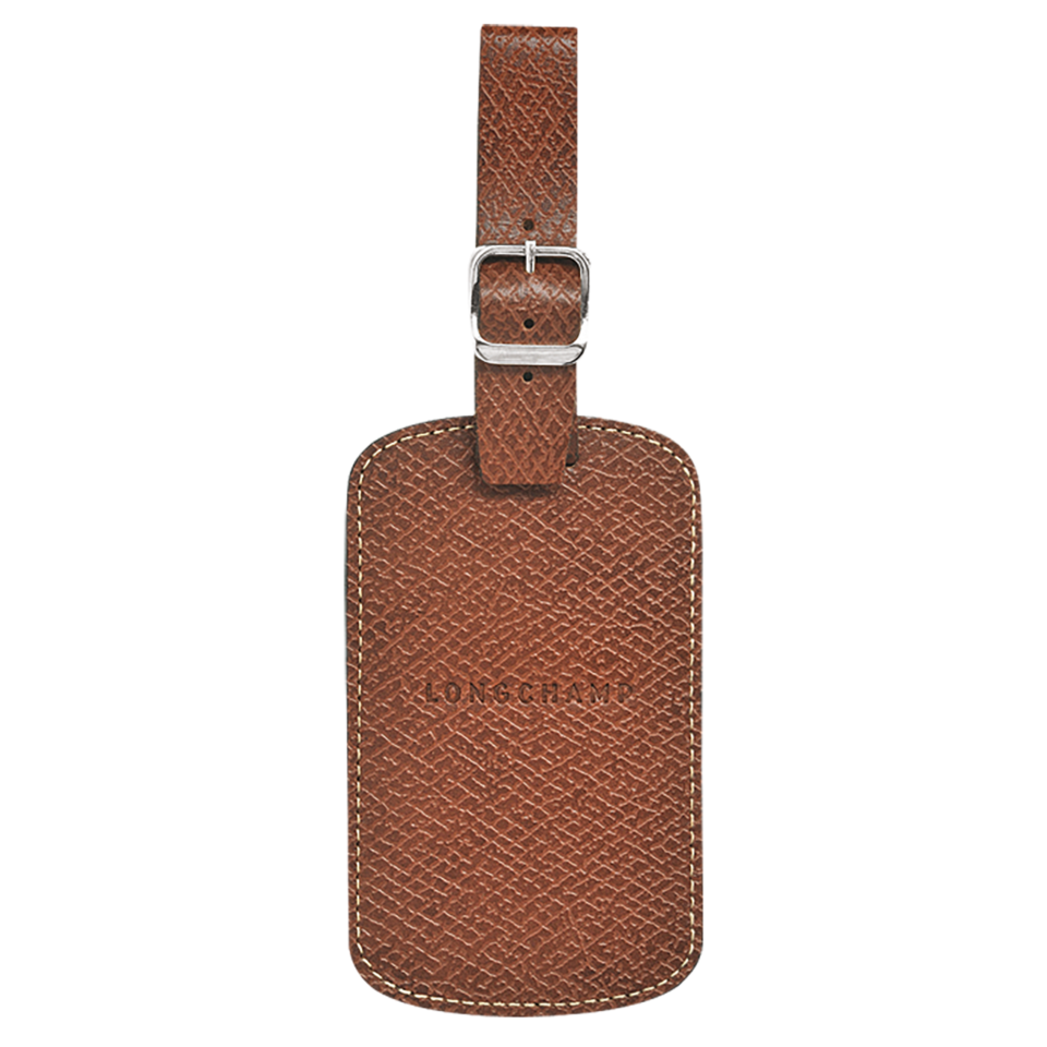 Boxford Luggage tag Brown - Leather