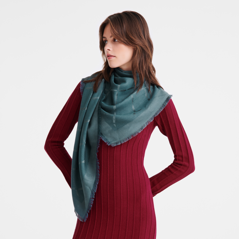 Le Roseau Shawl Cedar - Silk Blend